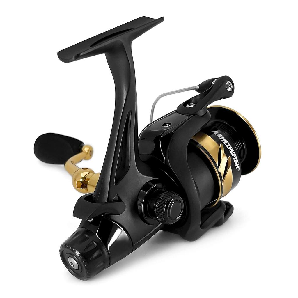 Ashconfish Double Brake Spinning Left and Right Interchangeable Handle Strong For Long Hole Freshwater Sea Fishing 4000 5000 4000b 5000b Reel, Reel,