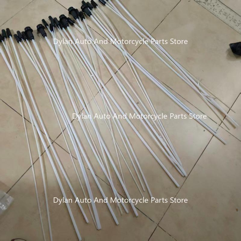 4pcs/1set Automobile Manual Pumping Oil Pipe with Rubber Joint Unit Engine Pump Sucker Brake Oil Gear Change Tool