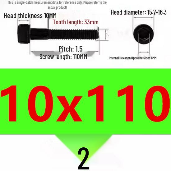 High-Strength Grade 12.9 Internal Hex Head Screws M1.4-M20