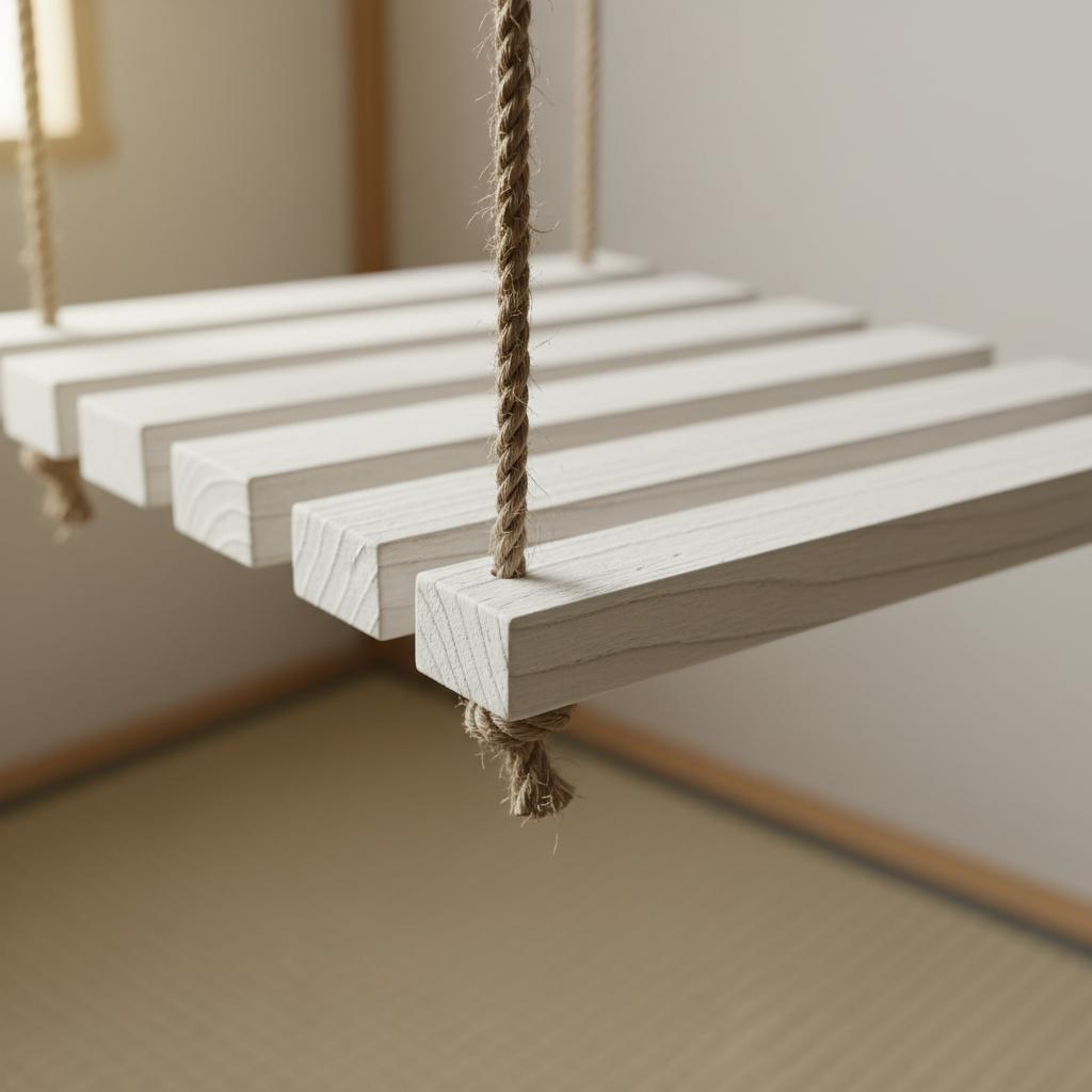 Pet Cat Soft Rope Ladder Climbing Frame Hammock Bed Sisal