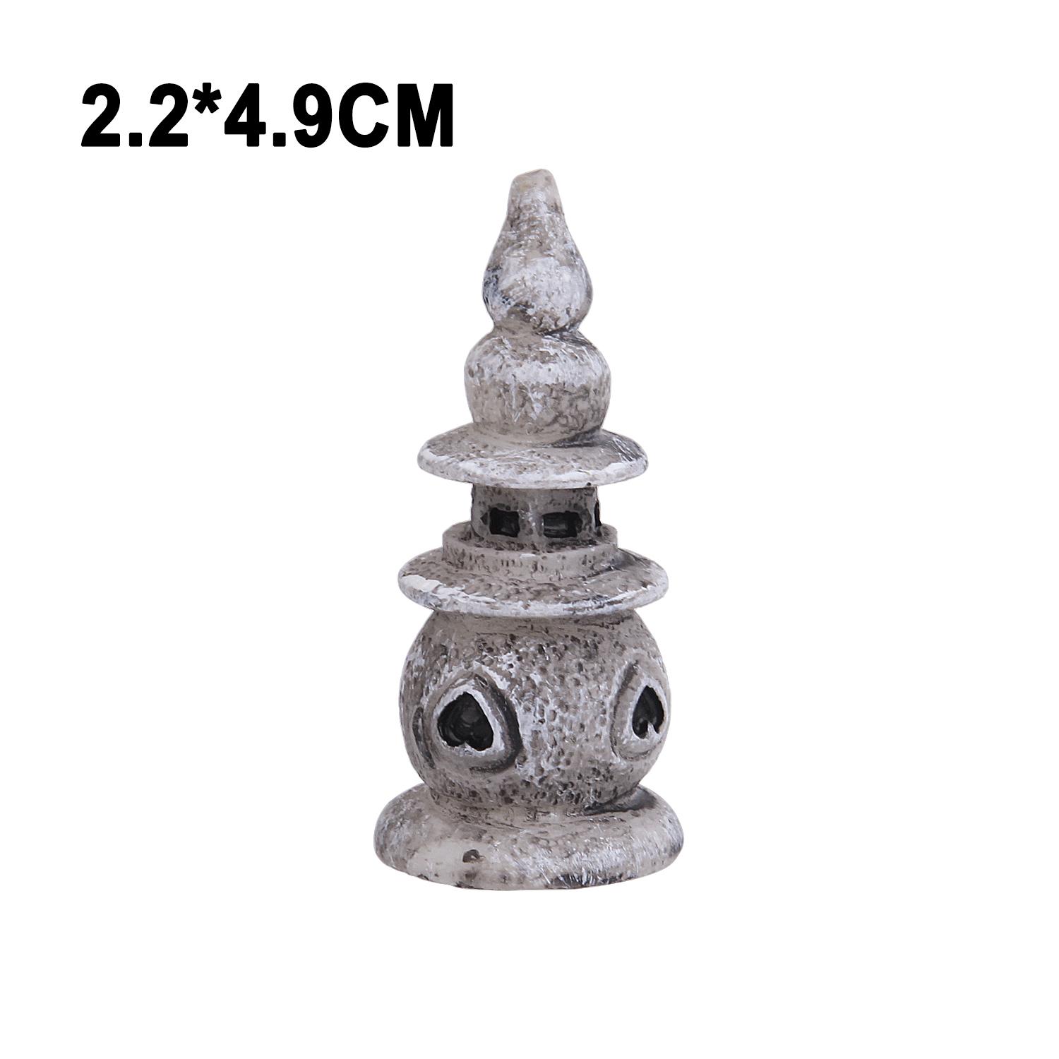 

Micro Landscape Decorations Miniature Fairy Garden DIY Resin Craft Grassland Bridge Pool Pagoda Well Accessories Home Ornament