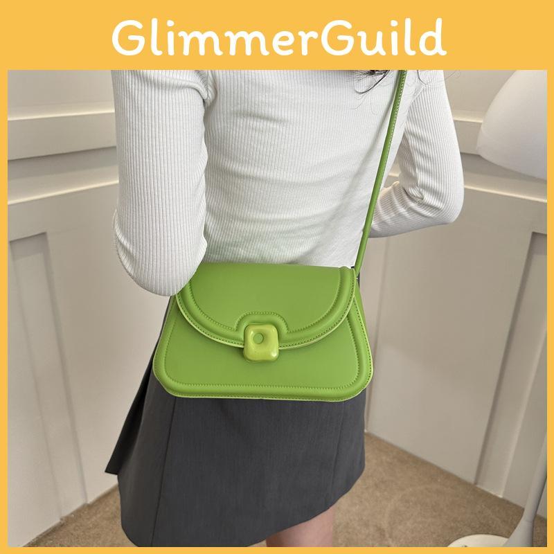 Sleek And Fashion-forward Mini Shoulder Bag For Women Featuring A Unique Square Shape And Soft Material