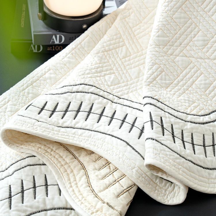 Sofa Cushion New Four-season Universal Non-slip High-end Sense Straight Row Leather Sofa Seat Cushion Cover Cloth Towel