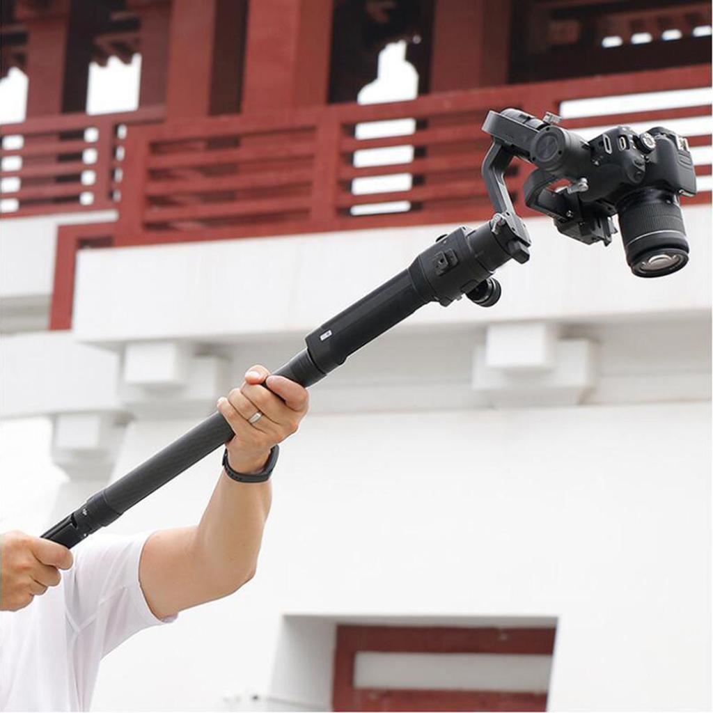 Kohlefaser Verlängerungsstange Stab Monopod für DJI Ronin S SC RSC2 RS 3 4 Zhiyun FeiyuTech Kamera Stabilisator Gimbal Zubehör