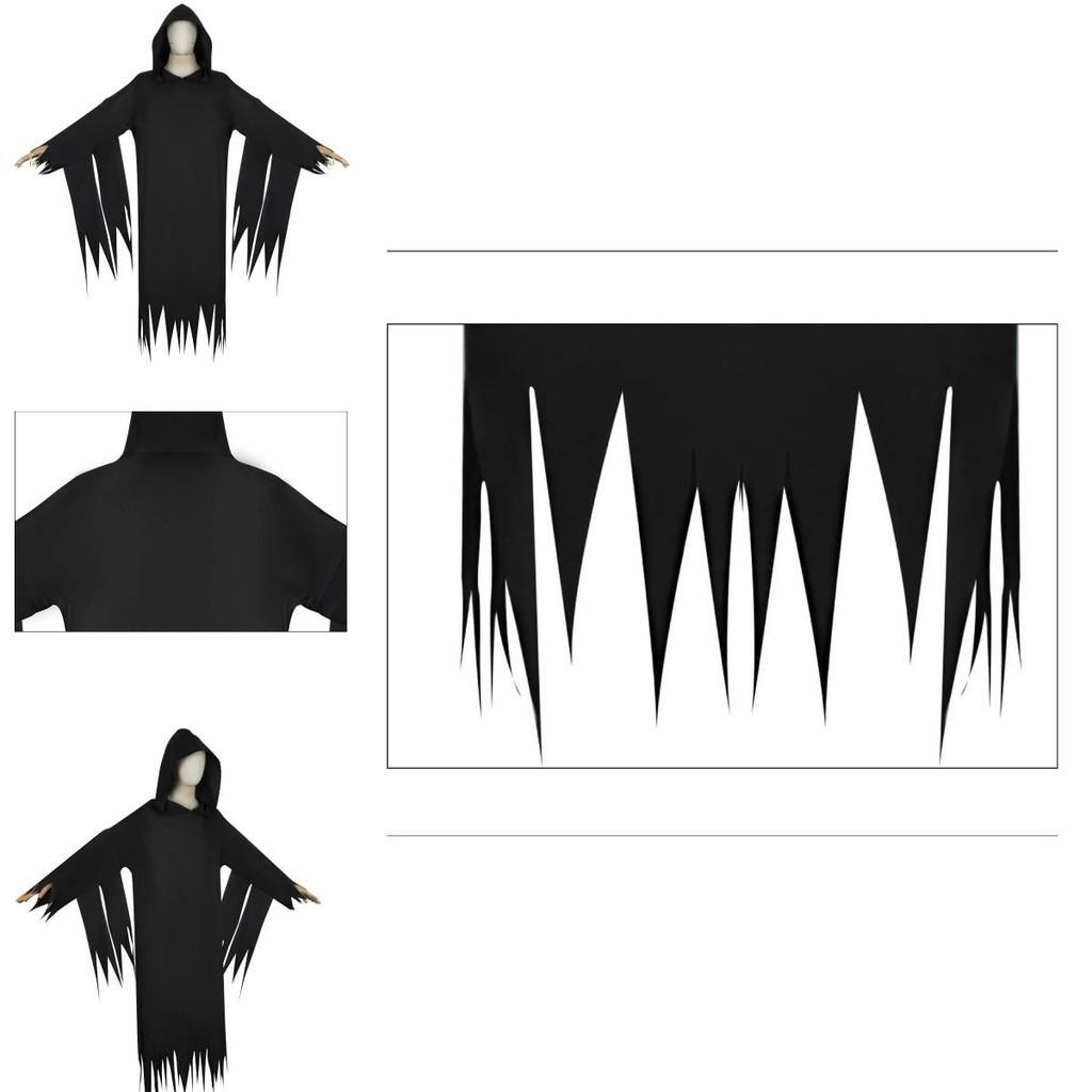 Costume con Mantello in Fibra di Poliestere Scream VI per Festa Horror