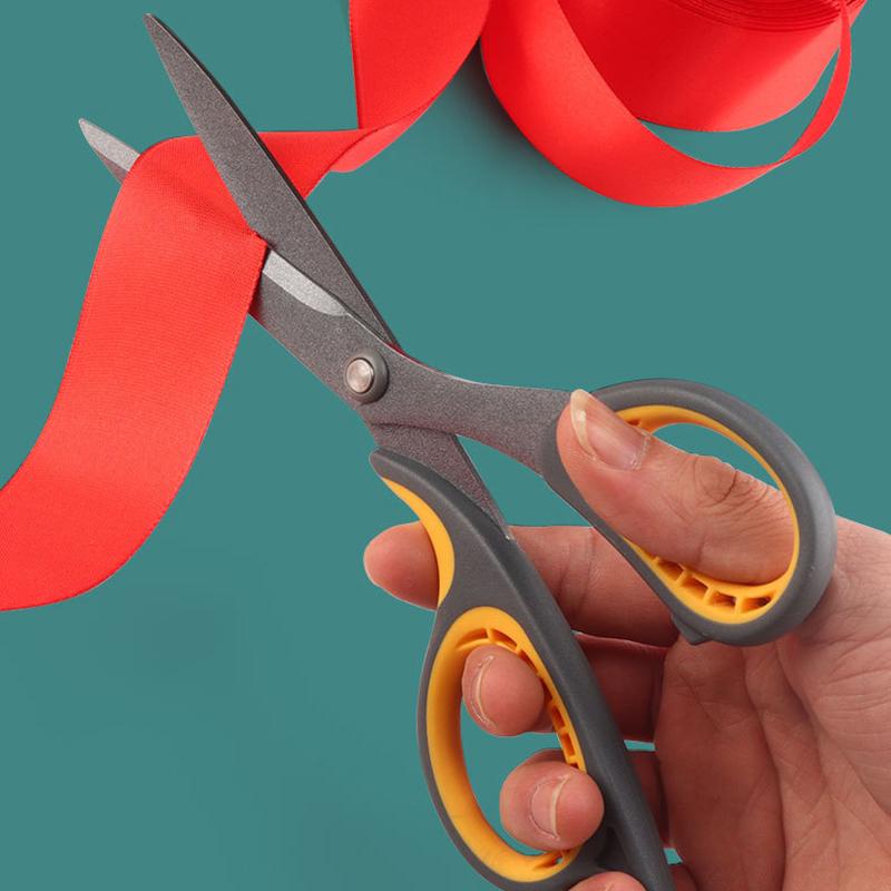 Stainless Steel Large Scissors Anti Stick Anti Rust Scissors Household Multi-Functional Office Tailor'S Scissors Hand Cutting