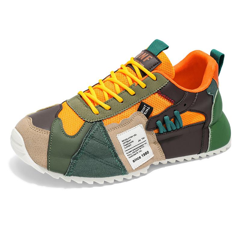 

Men s casual sports shoes, fashionable height-increasing lightweight running tennis shoes, spring and autumn large size 46