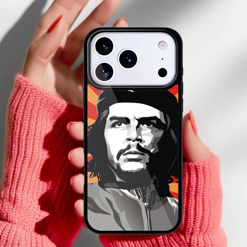 

Che Guevara Cigarett soft Phone Case for iPhone 17 16 15 14 13 Pro Max Back Cover for 12 11 Pro Coque iPhone 13