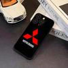 Funda de Teléfono de Lujo para Coche M-mitsubishis Para 16 Pro Max Iphone 17 Pro Max 14 15 Plus 12 13 11 Pro Xr X Xs SE Cubierta Trasera