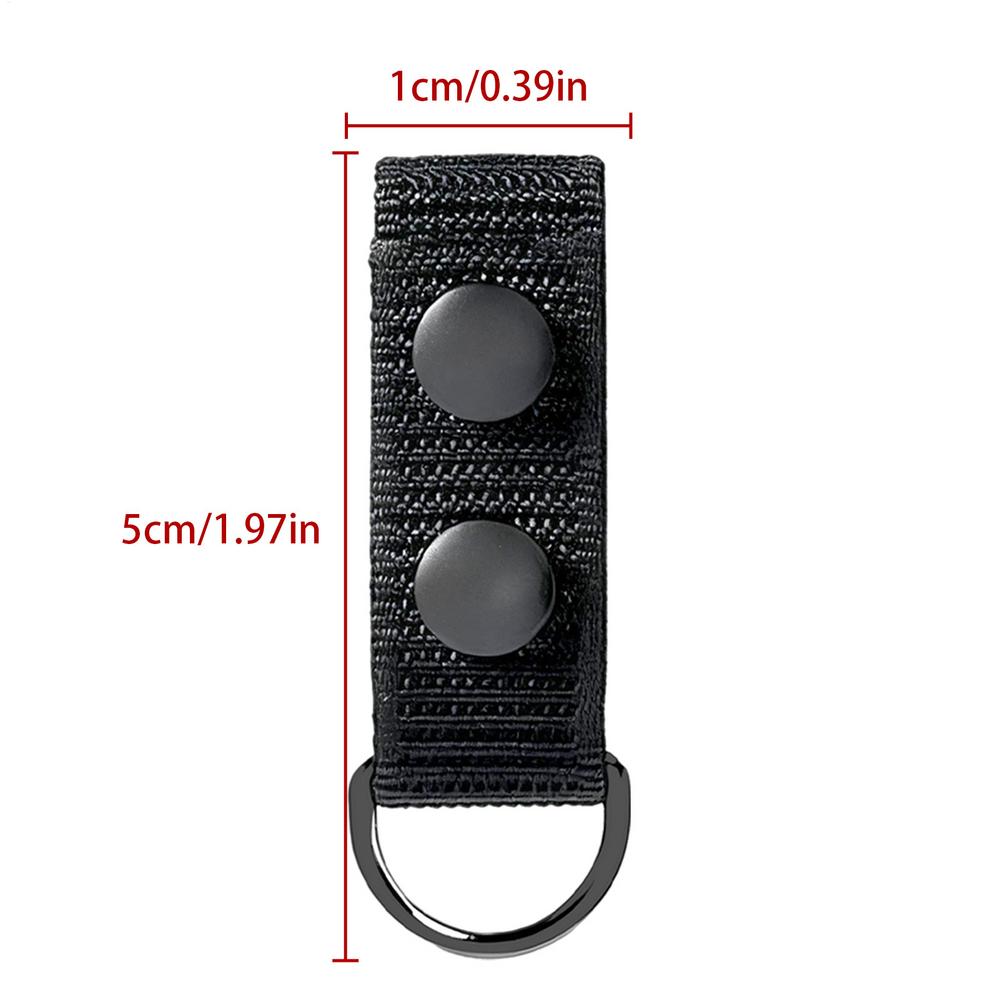 

4pcs Duty Belt Keepers Non-Slip Belt Stabilizer for Men, Enforcement Officers, Security, Correctional, Outdoor Work