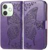 Flip Case for Oppo A5 Pro 5G, Butterfly, Purple