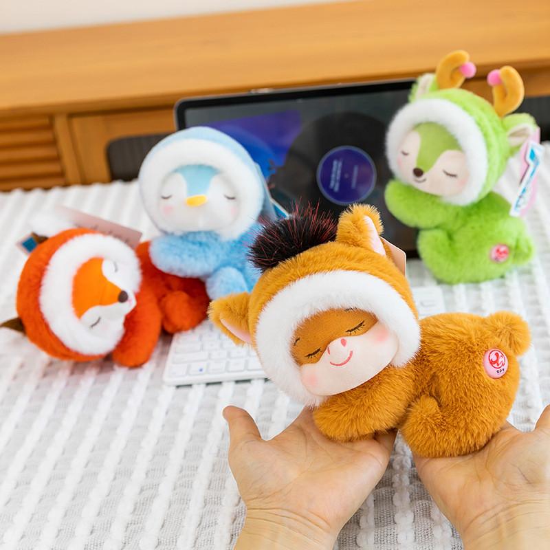 Sheep Horses Rabbit Deer Pig Plush Desktop Companion Toy With Soft 7d Cotton For Kids And Adults