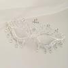 Elegant European & American Rhinestone Masquerade Mask for Weddings & Evening Events