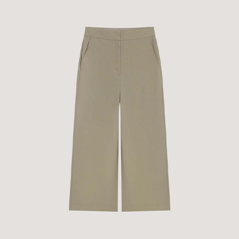 

She S miSS Banding Crop Wide pantS SwwSlo22530 Be beige/55