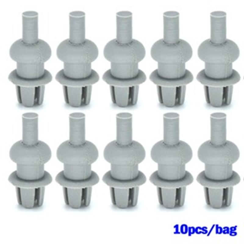 4/10Pcs X GREY PARCEL SHELF CLIPS FOR CORD STRING Plastic FOR CITROEN SAXO C2 C3 XSARA PICASSO Car Accessories