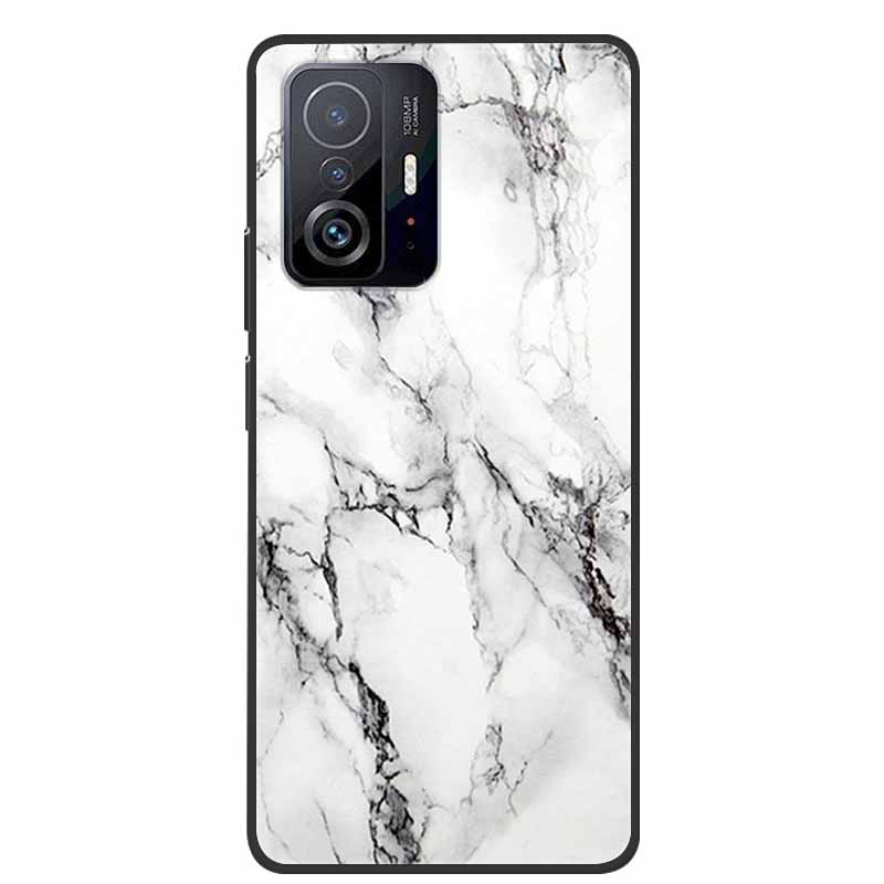 For Xiaomi 11T Pro Case Marble Soft Silicone Back Case for Xiaomi mi 11T Pro Phone Cover for Xiaomi 11 T Pro 2021 Coque Funda