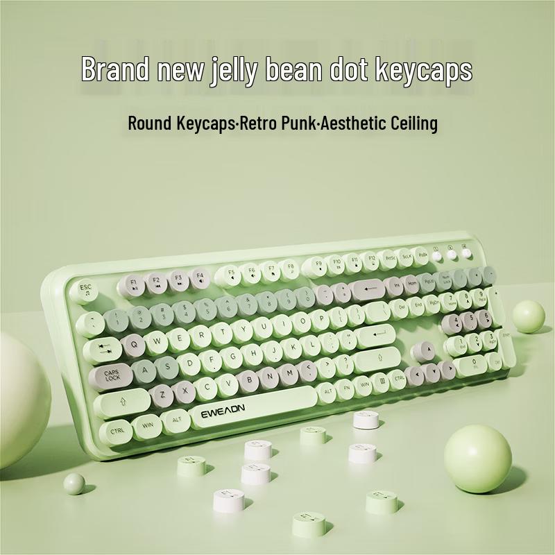 EWEADN V96 Bluetooth Dual-Mode Keyboard and Mouse Combo
