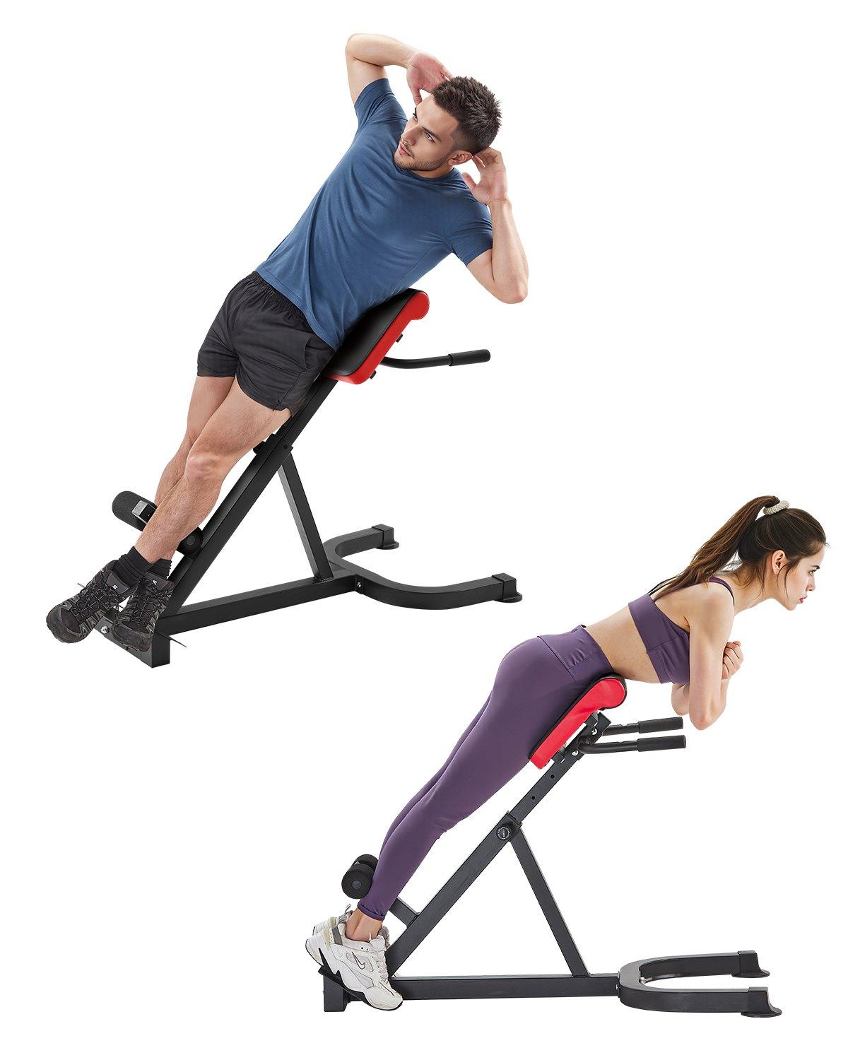 VEVOR Roman Chair Hyperextension Bench, 300