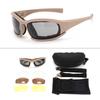 Tactical Protective Goggles Set Windproof Impact‑Resistant PC Eyewear for Military CS Shooting Cycling Outdoor Sports2