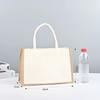 High-Quality Custom Jute Tote Bags - Plain or Logo Shopping & Gift Options in Cotton Linen Blend