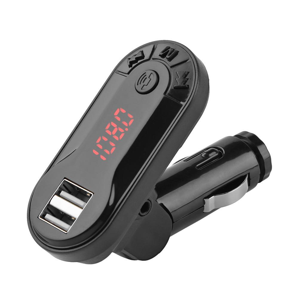 Buy I9 Bluetooth FM Transmitter MP3 Music Player USB Charger Support TF