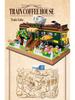 Retro Coffee Machine & Grinder Building Blocks Set - Toy Gift