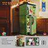 Retro TV & Fridge Building Block Set: Nostalgic Home Appliance Educational Toy Ornaments