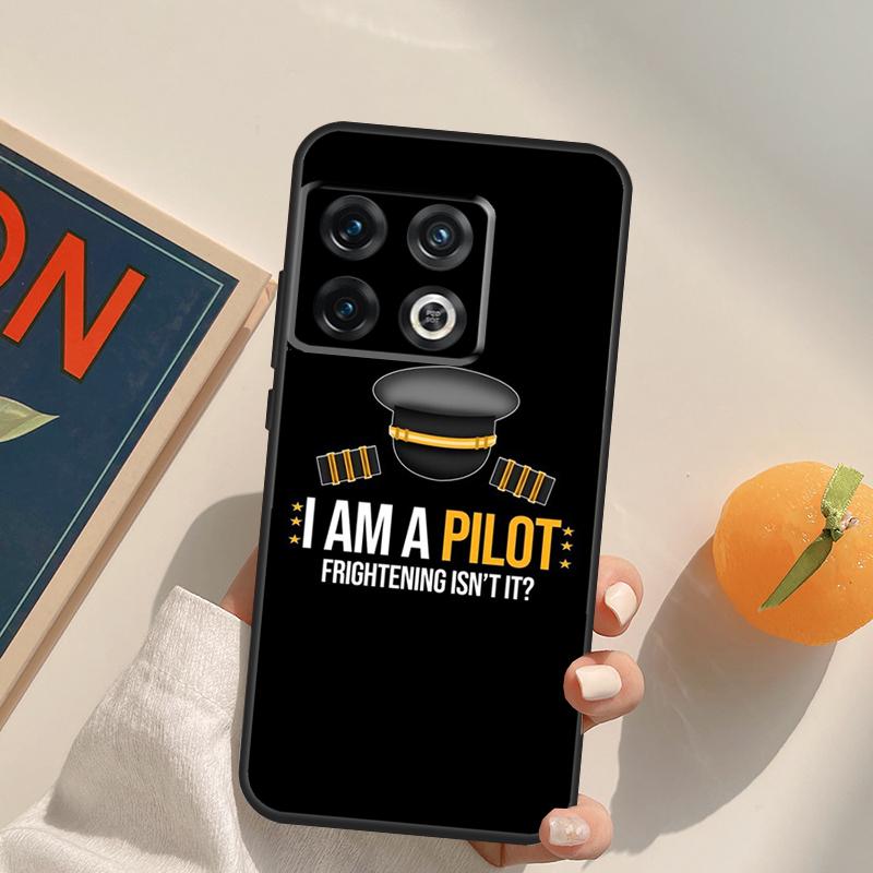 Aviation Aeroplane Pilot Cockpit Case For OnePlus 13R 12R 10R 10T 8T 11 12 13 OnePlus Nord 5 CE 2 3 4 Lite N10 N20 N30 Cover