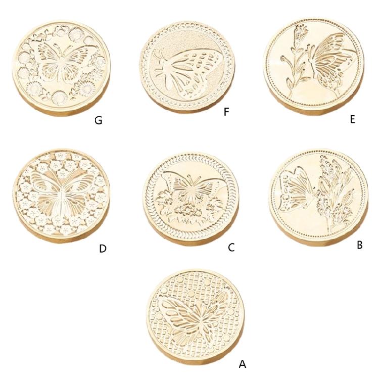 Butterfly Series Sealing Wax Stamp Wax Seal Stamp for Envelope Cards Decorations
