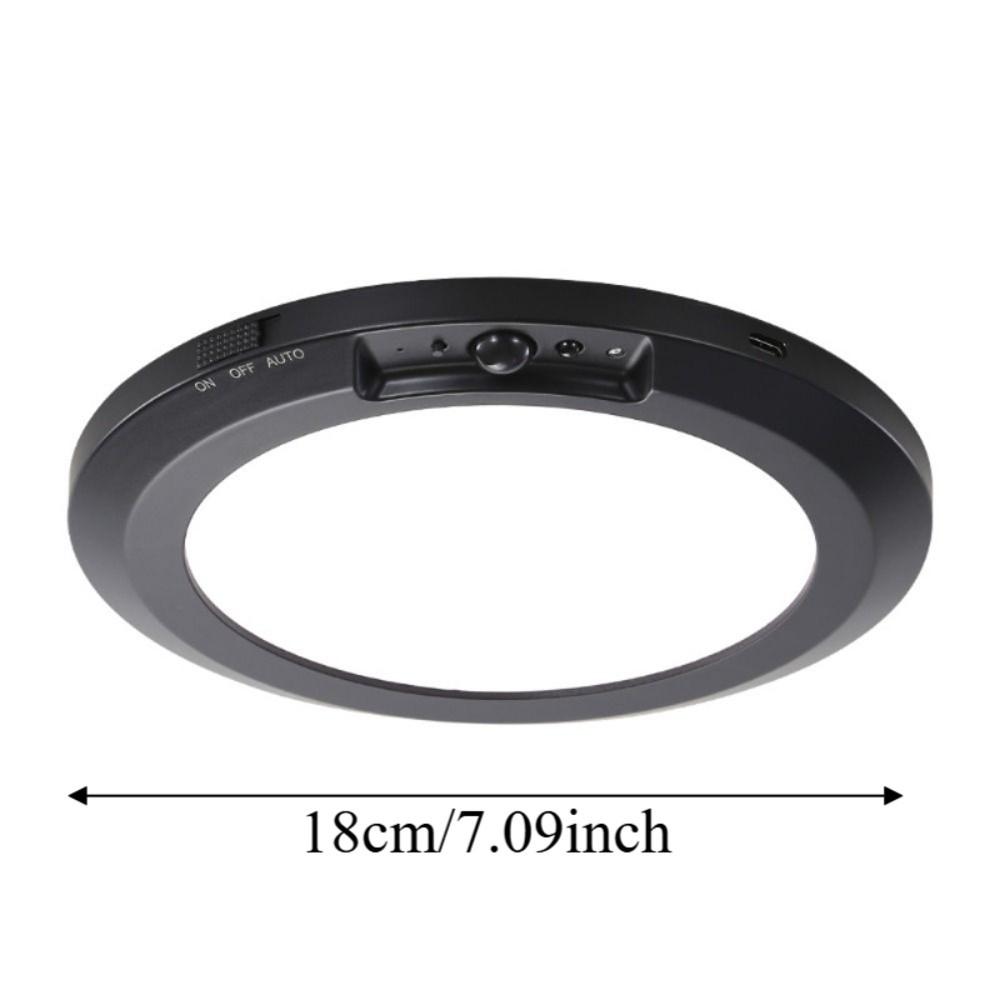 Magnetic Lamp Motion Sensor Ceiling Light Remote Control Closet Wireless Wall Lamp Dimmable Auto On/Off PIR Motion Sensor Light