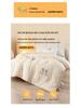 A-Class Washed Cotton Soybean Winter Comforter – Warm, Skin-Friendly Fiber Quilt