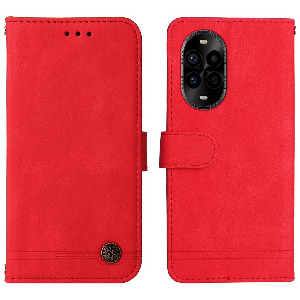 For Huawei Nova 14 Pro 5G/nova 13 Pro 5G Leather Wallet Cases Skin Touch Phone Cover Stand with Strap