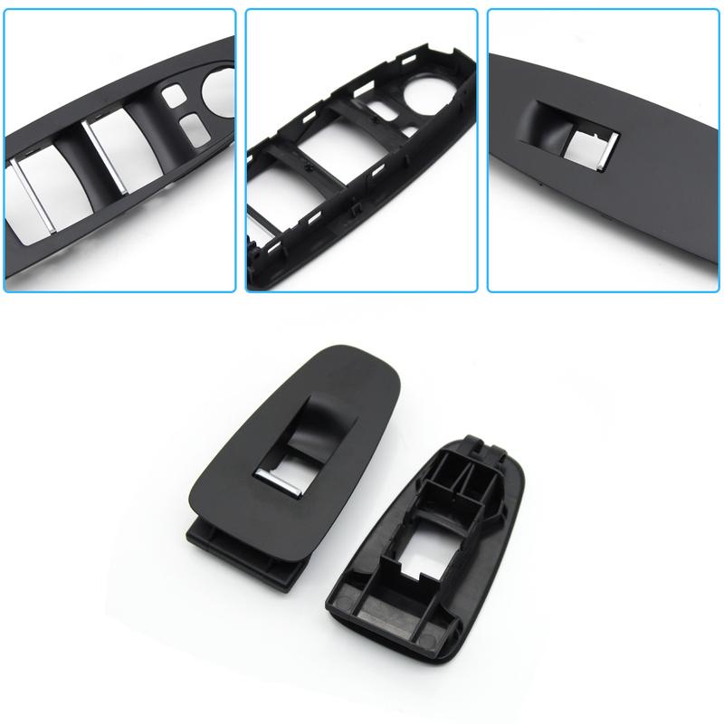 LHD RHD Car Interior Front Rear Left Right Door Window Switch Cover Armrest Panel For BMW 5GT Gran Turismo F07 2010-2017