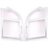 2X For Benz S-Class W221 ABS Dashboard Side Air Vent Outlet Cover Trim 2008-2013