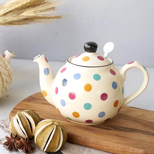 LONDON POTTERY Farmhouse Teapot, 2-Cup, Green, 580031