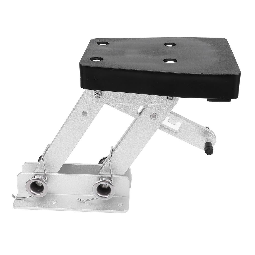 Uchwyt do silnika zaburtowego ze stopu aluminium, wytrzymały uchwyt do silnika morskiego, do silników pomocniczych 2-suwowych od 7,5 do 20 KM