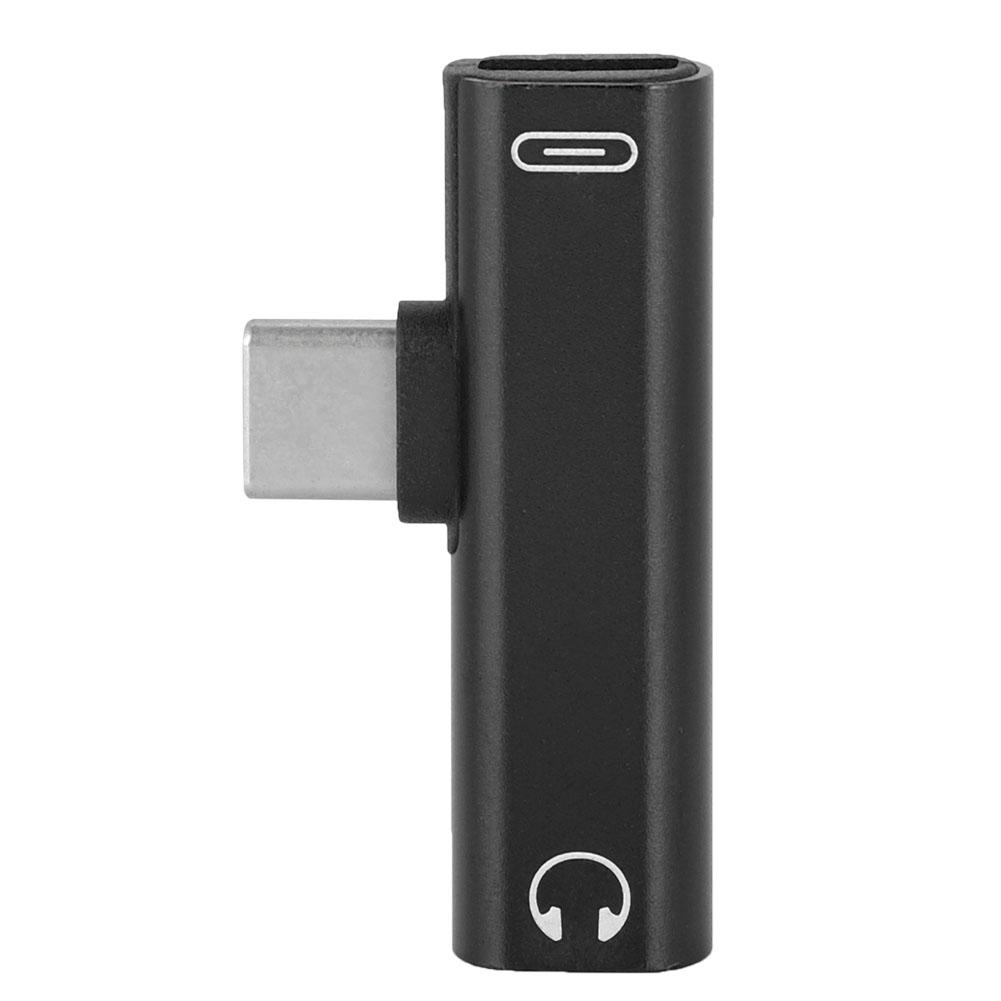 2 In 1 Type C To 3.5mm Jack Headphone USB Charging Converter Multi Function Transverter