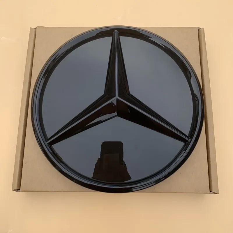 

New C200 E200 For Mercedes Benz Black border and silver border decoration for Mercedes Benz W205 C E ML GL GLA CLA 2013-2016 Ca