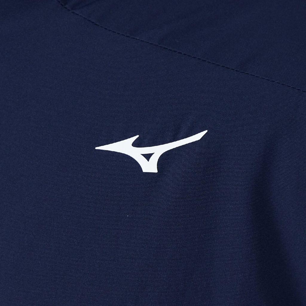 Mizuno Nexlite Air Stretch Golf Size 14 Deep XL Blouson, Padded, Water-Repellent, Lightweight, E2MEC505, Navy, Men's