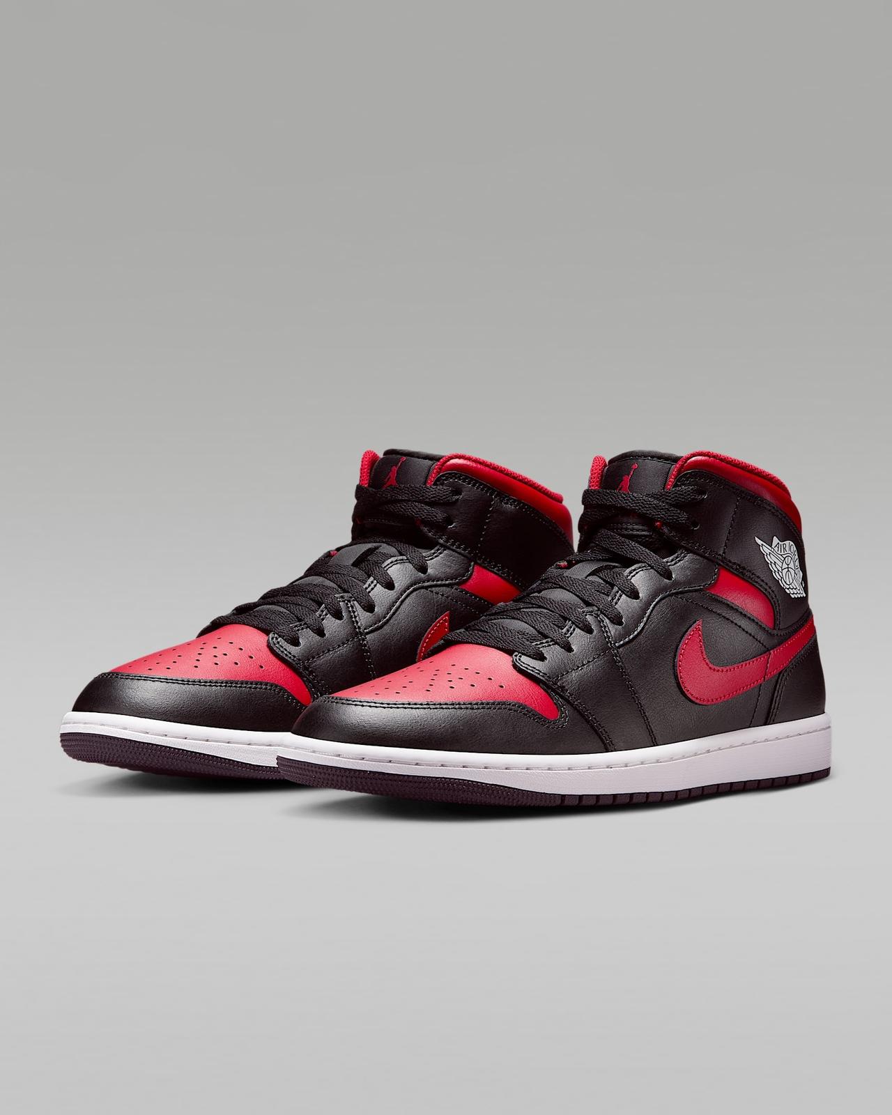 DQ8426-067 Nike Air Jordan 1 Mid Bred (Men s) 12.5