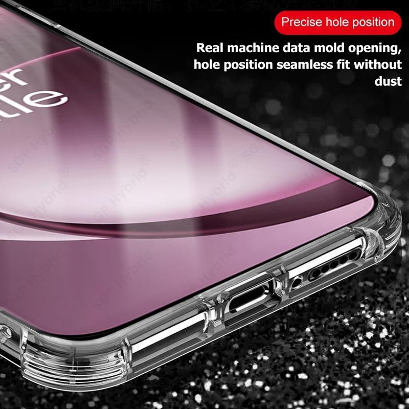 Przezroczyste Silikonowe Miękkie Etui Z Kryształkami Dla OnePlus 15 5G Poduszki Powietrzne Odporne Na Wstrząsy Coque Na OnePlus15 One Plus OneMore 1+15 2025 Fundas Obudowa