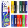 12 Farben Malstift Wachskreide Wasserlöslicher fester Gouache-Stift Kinder Handgezeichnet Graffiti Malerei Ausmalen Kunstbedarf