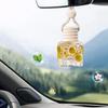 1PCS Car Hanging Glass Bottle Air Freshener Empty Bottle Aromatherapy Pendant Diffuser Car Decoration Aromatherapy Ornament 10ML