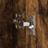 Bathroom Cabinet Smoke Oak 40 X 30 X 180 Cm Particleboard
