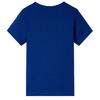 T-shirt pour enfants avec manches courtes bleu foncé 92/104/116/128/140