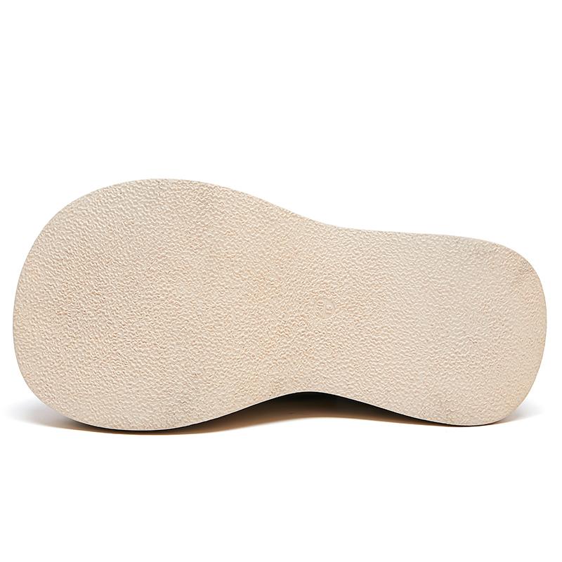 Fashion GKTINOO Retro Flat Platform Women Wedges Shoes Luxury 6cm Platform Shoes Thick Heels Genuine Leather Casual Hook & Loop Pumps