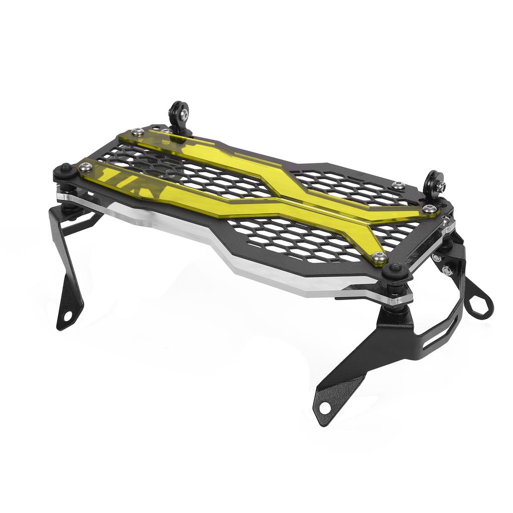 Motorcycle Front Headlight Grille Guard Cover Modification Replacement for R1250GS ADV 2021Yellow