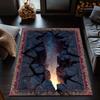 3D Carpet Illusion Carpet for Optical Deception Low Hole Carpet 3D Rip Design Carpet 3D Carpet Non-Slip Inauguration Party Gift