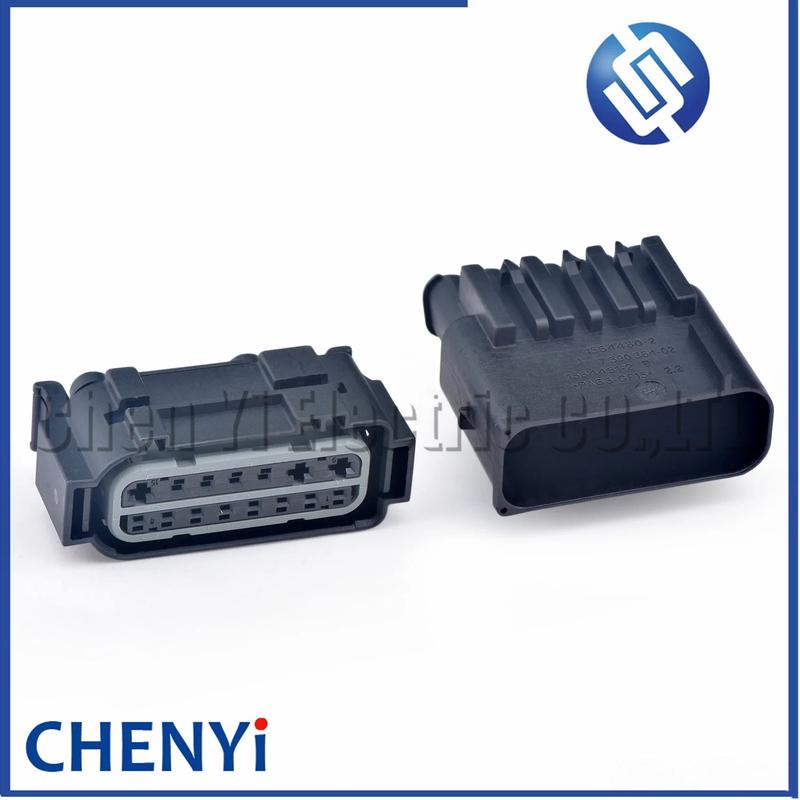 15 Pin Auto connector Car front bumper radar sensor harness plug 1564456-2 7590357-05 1564457-2 7590364-02 1564460-2