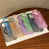 Matte Candy Transparent Shockproof Magsafe Case For 17 Pro Max 16 15 14 Plus 13 12 11 14 Pro Max 17Air 16e Magnetic Cover